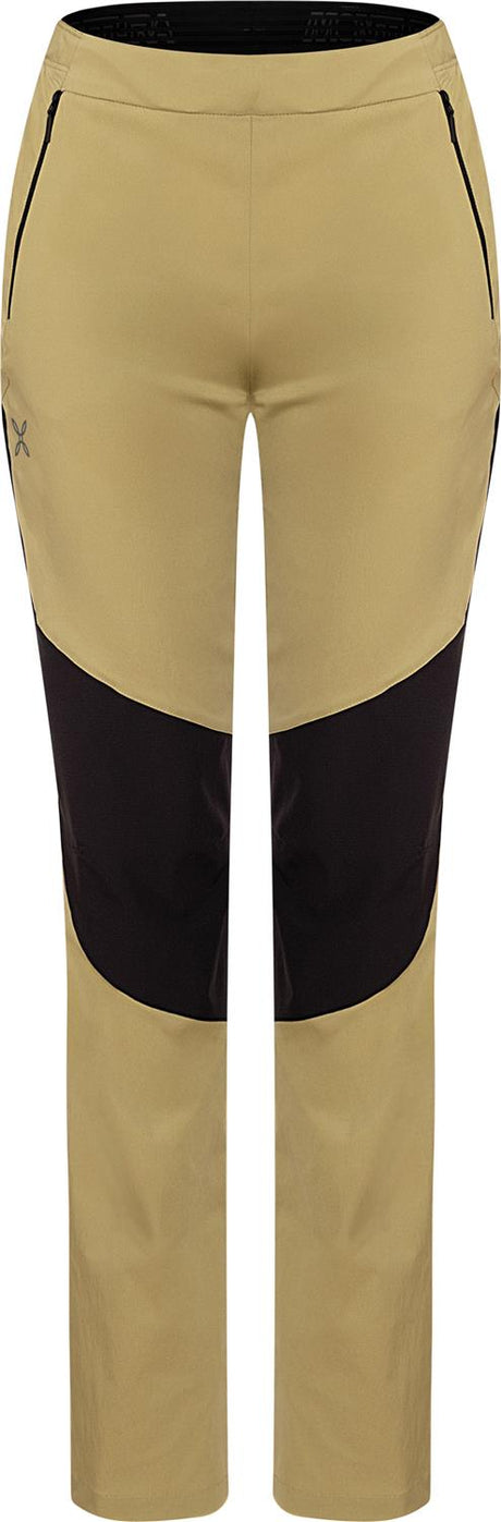 Montura - ROUTE MIX PANTS WOMAN — DESERT BEIGE — Vista frontale 1