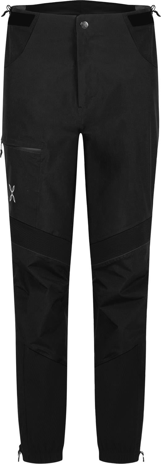 Montura - VERTIGO GTX PRO COVER PANTS — BLACK — Vista frontale 1