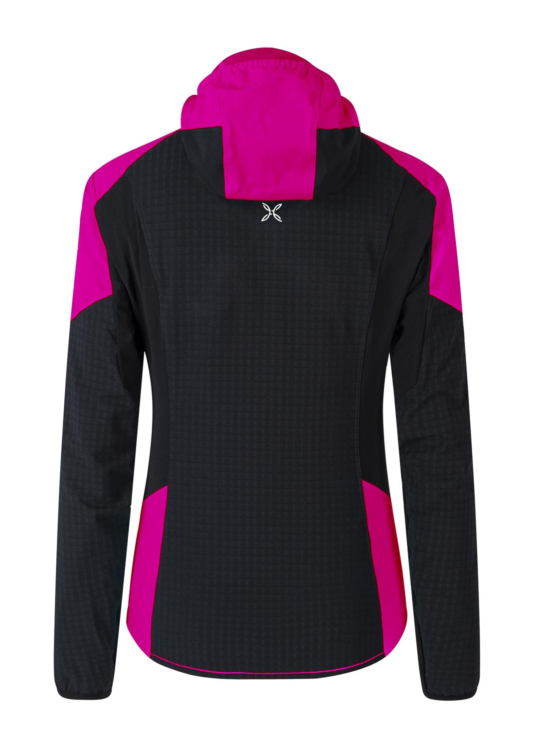 Montura - WIND REVOLUTION HOODY JACKET W — INTENSE VIOLET/NERO — Vista posteriore 3