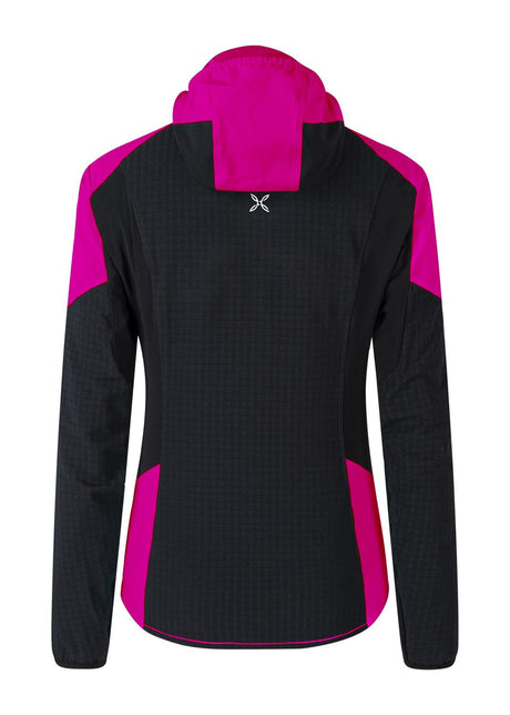 Montura - WIND REVOLUTION HOODY JACKET W — INTENSE VIOLET/NERO — Vista posteriore 3