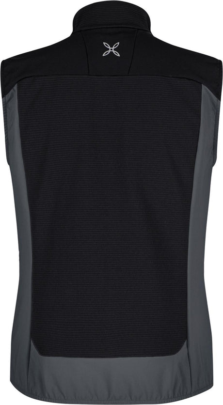 Montura - DOLOMITI WIND VEST — BLACK/ANTRACITE — Vista posteriore 2