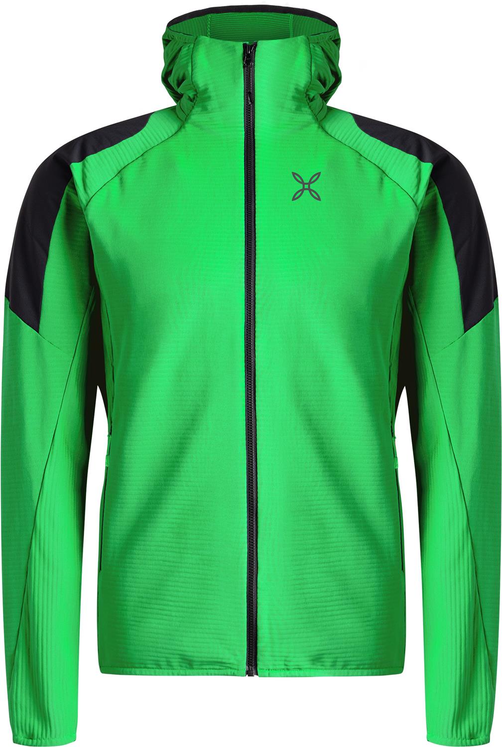 Montura - ACTION HOODED MAGLIA — VIBE GREEN — Vista frontale 1