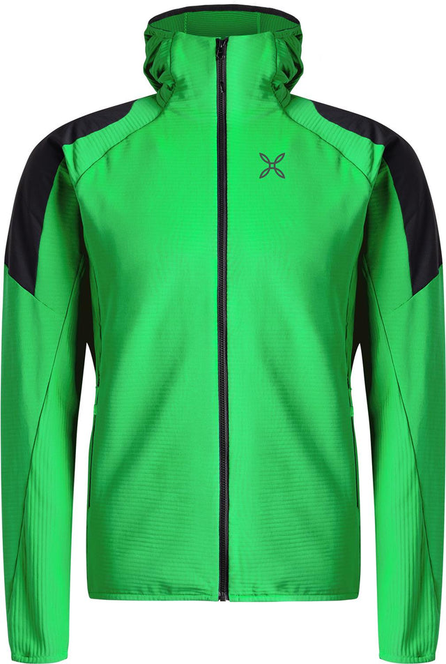 Montura - ACTION HOODED MAGLIA — VIBE GREEN — Vista frontale 1
