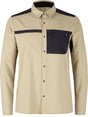 Montura - MIX L/S SHIRT — DESERT BEIGE — Vista frontale 1