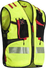 Montura - OPERATOR CONVERT JACKET — GIALLO FLUO/ROSSO — Immagine 2