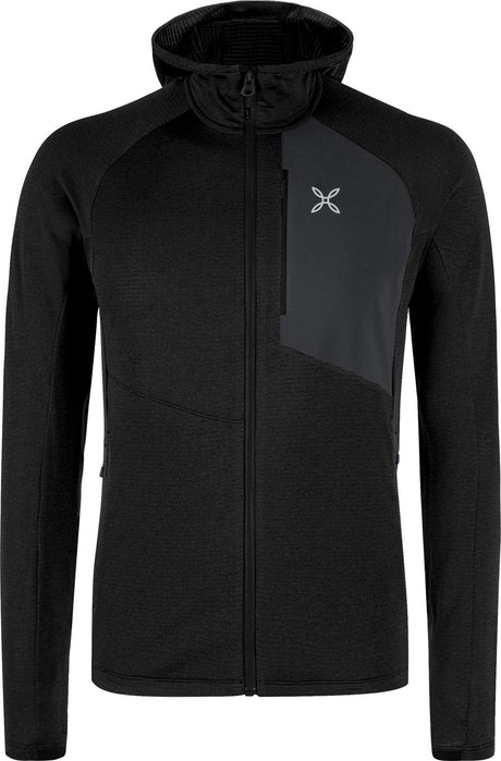 Montura - VERTIGO POWER GRID H.MAGLIA — BLACK — Vista frontale 1