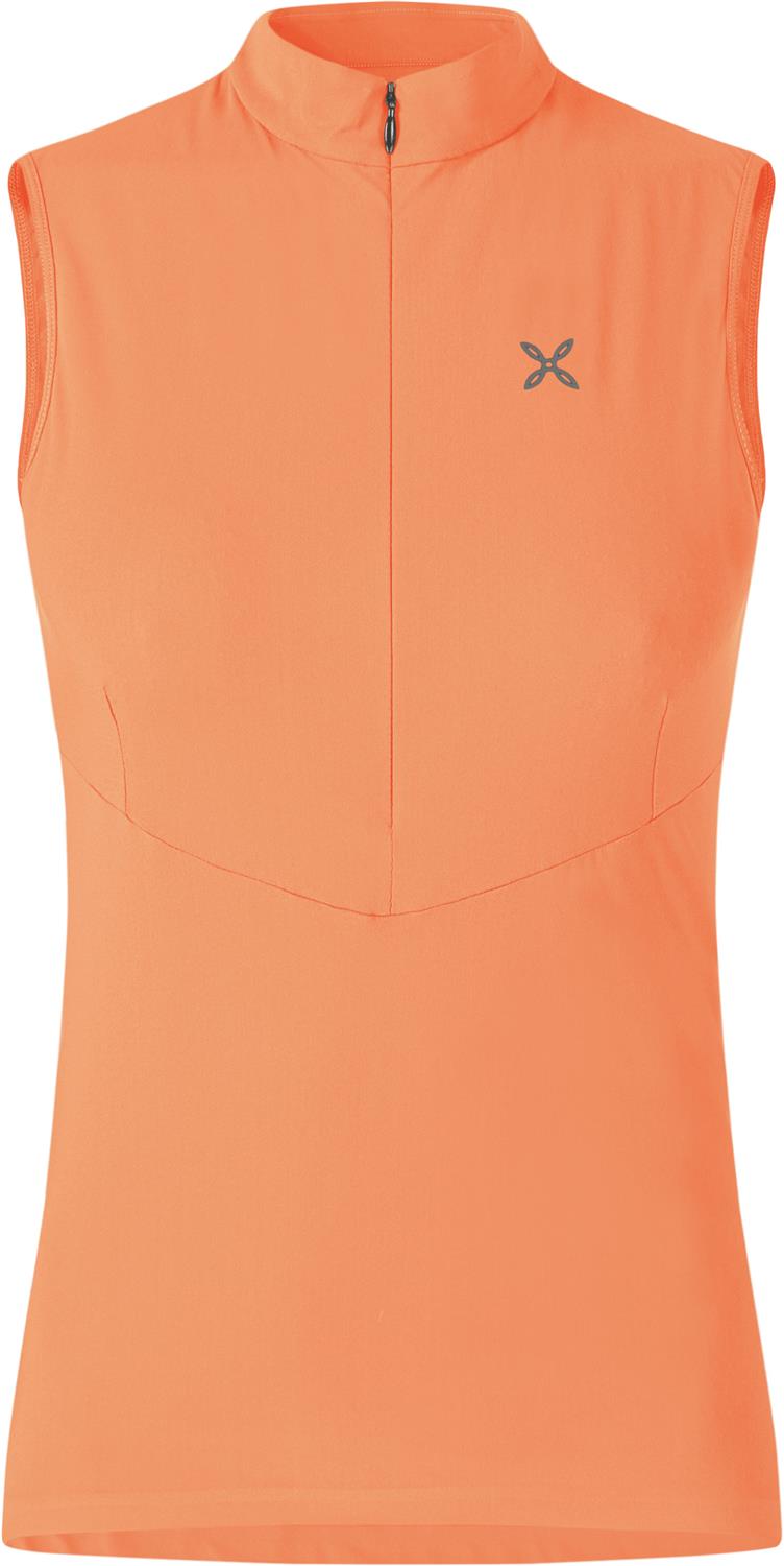 Montura - SENSI ZIP CANOTTA WOMAN — MELON — Vista frontale 1