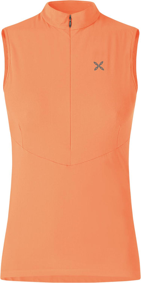Montura - SENSI ZIP CANOTTA WOMAN — MELON — Vista frontale 1