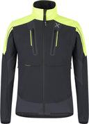 Montura - BRAVE 3 JACKET — BLACK/GIALLO FLUO — Vista frontale 1