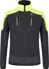 Montura - BRAVE 3 JACKET — BLACK/GIALLO FLUO — Vista frontale 1
