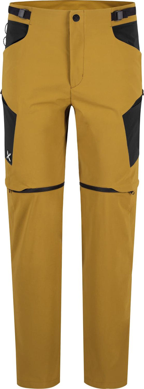 Montura - ALTAI ZIP OFF PANTS — BRONZE BROWN — Vista frontale 1