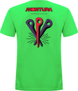Montura - PITONS T-SHIRT — VIBE GREEN — Vista posteriore 2