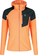 Montura - SPITZE HOODED MAGLIA WOMAN — MELON — Vista frontale 1