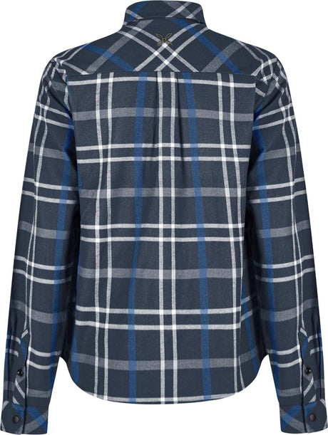 Montura - CHECK SHIRT WOMAN — BLUEBERRY — Vista posteriore 2
