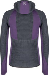 Montura - VERTIGO PTC ALPHA FZ HOODED M. — PIOMBO/PETUNIA — Vista posteriore 3