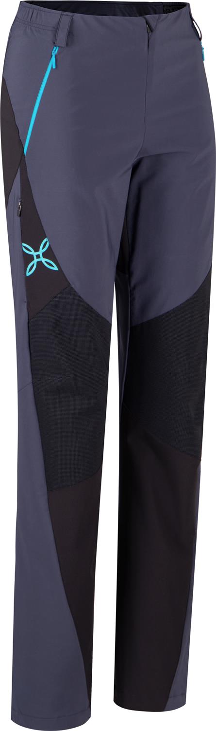 Montura - SPITZE EVO PANTS WOMAN — GRAPHITE BLUE/TURQUOISE — Immagine 2