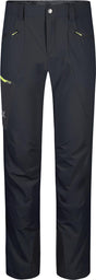 Montura - TRACE LIGHT PANTS — BLACK/SUNNY LIME — Vista frontale 1