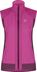 Montura - DOLOMITI WIND VEST WOMAN — BATON ROUGE/VINACCIA — Vista frontale 1