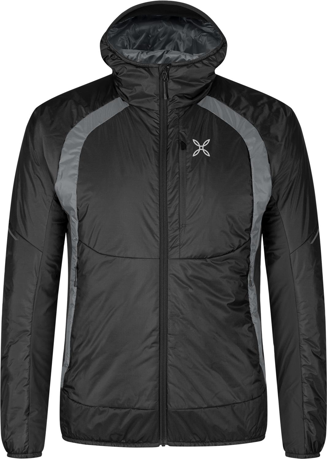Montura - VULCAN 2.0 JACKET — BLACK/MID GREY — Vista frontale 1