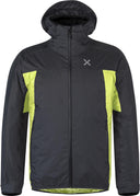 Montura - NEVIS 2.0 JACKET — ANTRACITE/SUNNY LIME — Vista frontale 1