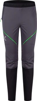 Montura - RITMO PTC AIR CORE PANTS — ANTRACITE/VIBE GREEN — Vista frontale 1