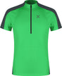Montura - HADE ZIP T-SHIRT — VIBE GREEN/ANTRACITE — Vista frontale 1