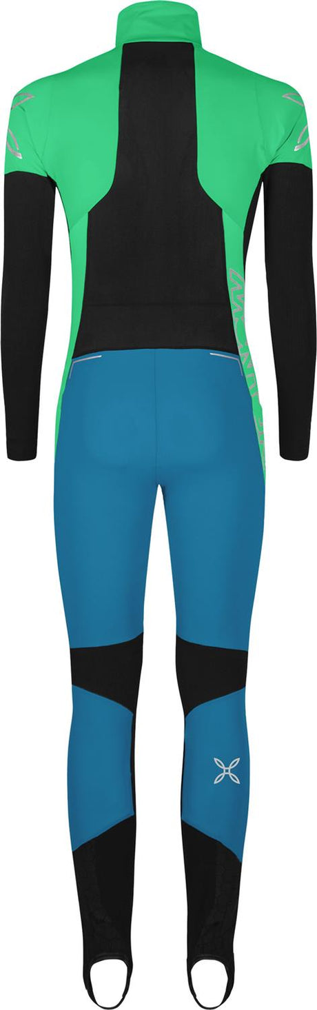 Montura - SLICK 2 OVERALL — STEEL BLUE/VIBE GREEN — Vista posteriore 3
