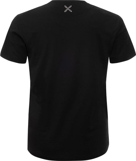 Montura - LOGO MERINO T-SHIRT — BLACK — Vista posteriore 2