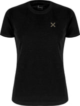 Montura - LIMESTONE T-SHIRT WOMAN — BLACK — Vista frontale 1