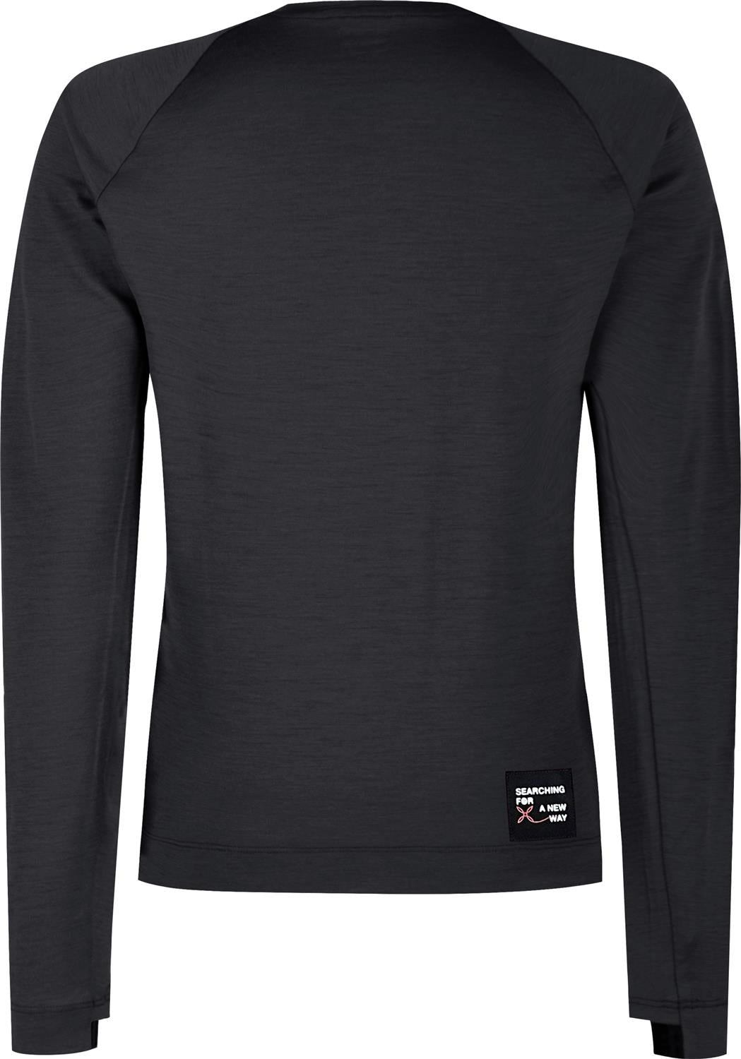 Montura - MERINO ESSENTIAL MAGLIA WOMAN — BLACK — Vista posteriore 2