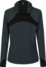 Montura - VERTIGO OCTA HOODED MAGLIA WOM — TOWER GREY/MELON — Vista posteriore 3