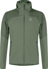 Montura - RISE HOODED JACKET — VERDE SALVIA — Vista frontale 1