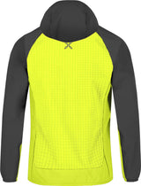 Montura - SPEED HOODED JACKET KIDS — VERDE LIME/ANTRACITE — Vista posteriore 3