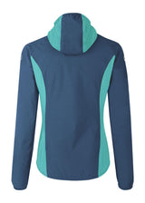 Montura - FLASH SKY JACKET WOMAN — DEEP BLUE/CARE BLUE — Vista posteriore 3