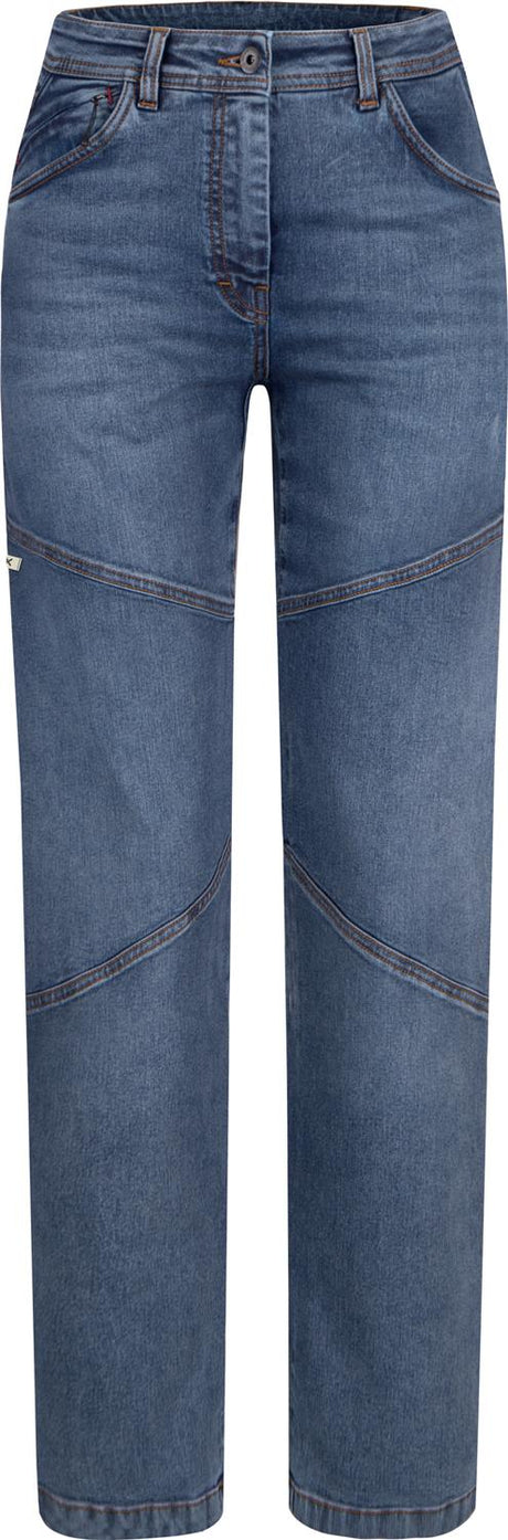 Montura - ALLEZ DENIM PANTS WOMAN — BLUE DENIM — Vista frontale 1