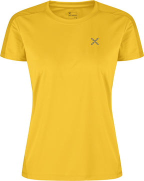 Montura - HADE T-SHIRT WOMAN — MUSTARD — Vista frontale 1