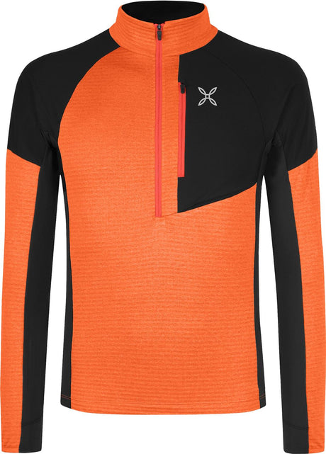 Montura - THERMAL GRID 2 ANORAK — ORANGE — Vista frontale 1