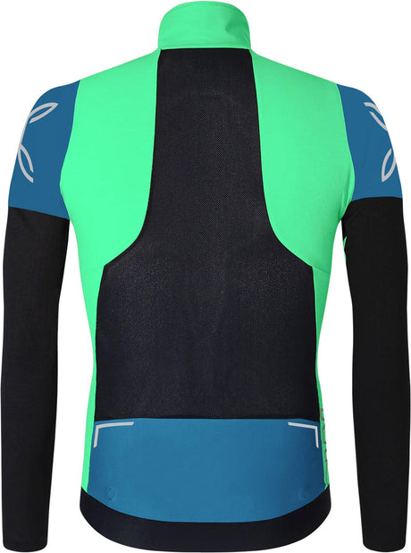 Montura - SLICK 2 MAGLIA — STEEL BLUE/VIBE GREEN — Vista posteriore 2