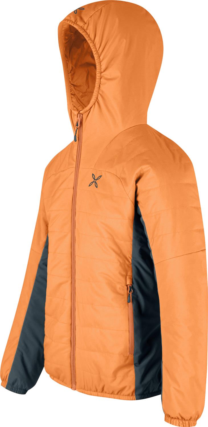 Montura - SPACE LIGHT HOODED JACKET KIDS — MELON/PIOMBO — Immagine 2