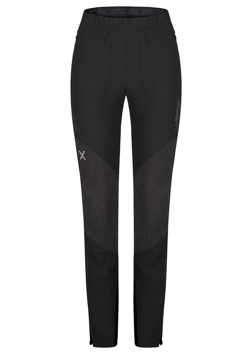 Montura - VERTIGO 2 -5 CM PANTS WOMAN — BLACK — Vista frontale 1