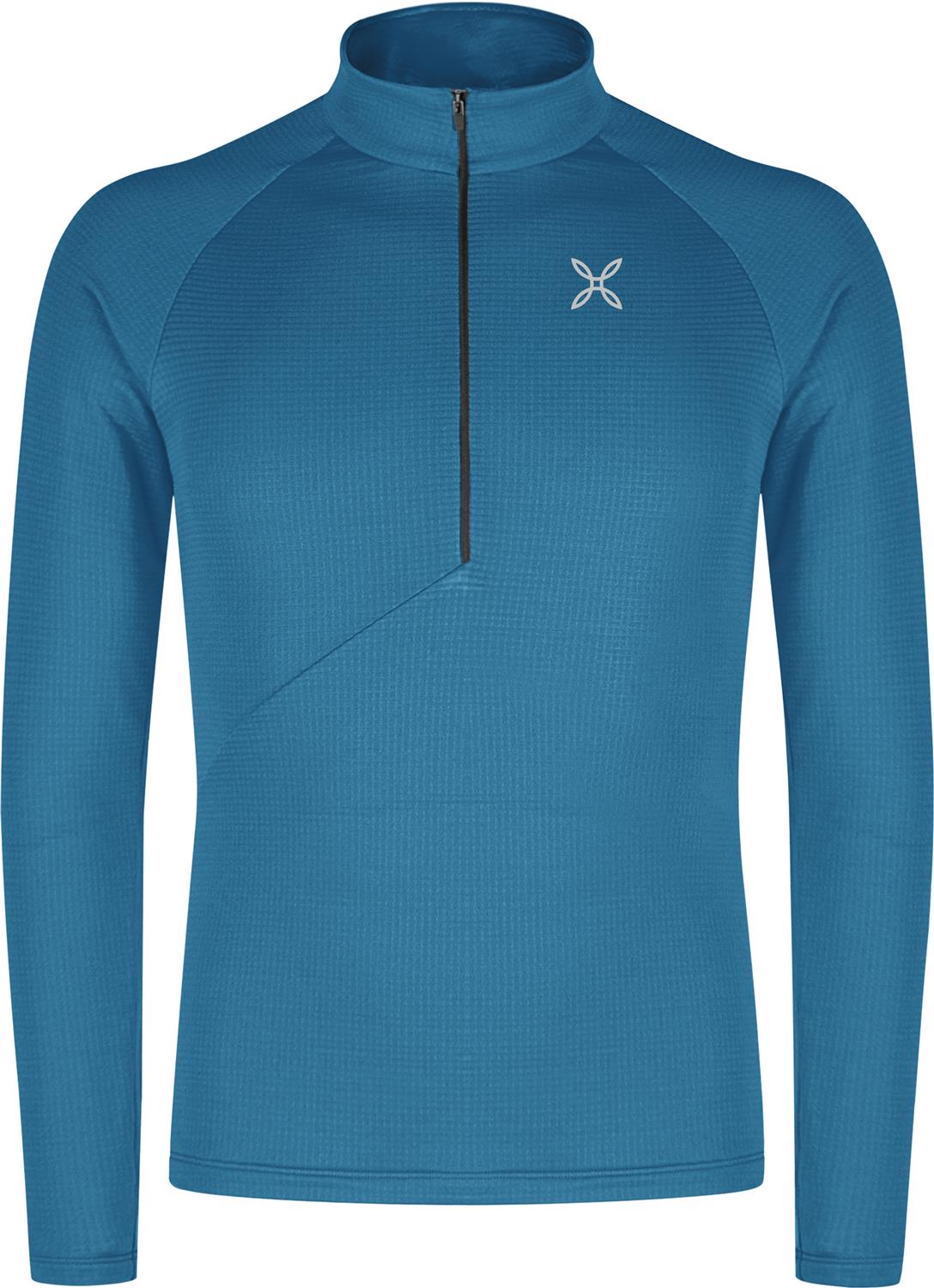 Montura - PEAK POWER G. POLARTEC ANORAK — STEEL BLUE — Vista frontale 1