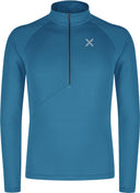 Montura - PEAK POWER G. POLARTEC ANORAK — STEEL BLUE — Vista frontale 1