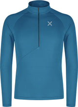 Montura - PEAK POWER G. POLARTEC ANORAK — STEEL BLUE — Vista frontale 1