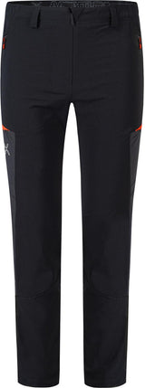 Montura - LEDGE PANTS — BLACK/ORANGE — Vista frontale 1