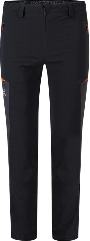 Montura - LEDGE PANTS — BLACK/ORANGE — Vista frontale 1