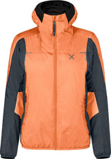 Montura - SKISKY 2.0 JACKET WOMAN — MELON/ANTRACITE — Vista frontale 1