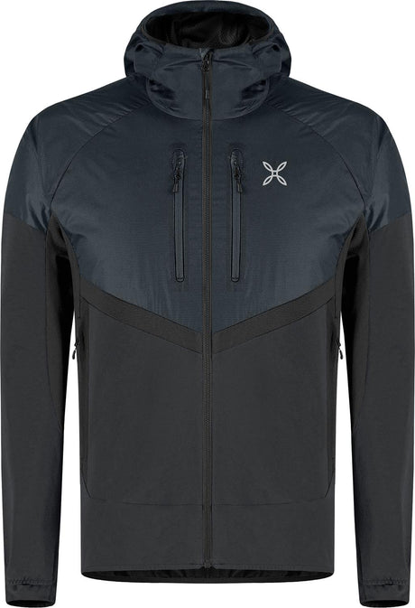 Montura - SPITZE HYBRID JACKET — ARDESIA/PIOMBO — Vista frontale 1