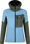 Montura - TRACCIA OCTA HOODED JACKET WOM — DUSK/VERDE SALVIA — Vista frontale 1