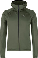 Montura - FADIS GRID HOODED MAGLIA — VERDE SALVIA — Vista frontale 1