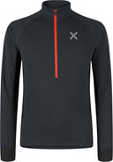 Montura - THERMIC 2 MAGLIA — ANTRACITE/ORANGE — Vista frontale 1